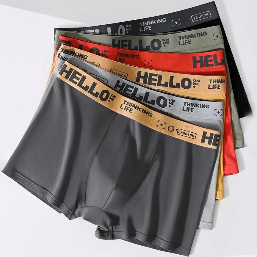 5-Pack: Plus Size Men's Boxer Briefs Buy Cheap 2025 New