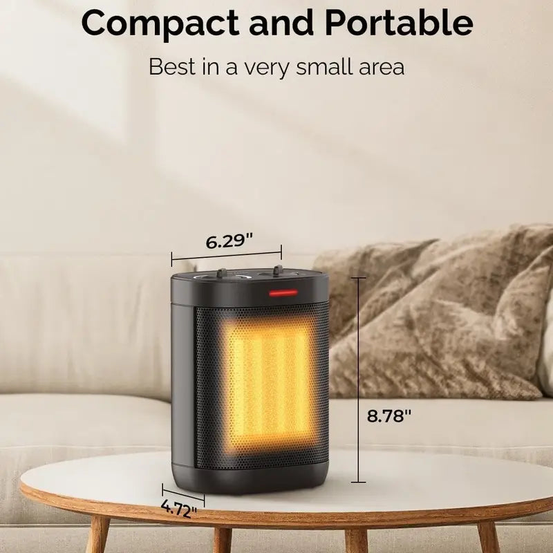 Portable 1500W/900W PTC Ceramic Space Heater Ost Release Dates