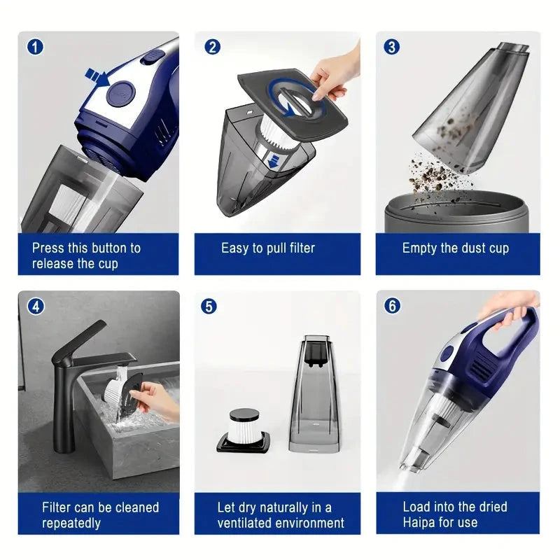 CascadeVac Powerful Cordless Handheld Vacuum Cleaner Cheap Pice Wholesale