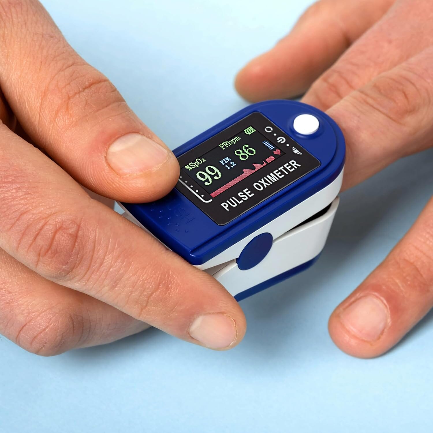 Finger Pulse Oximeter OLED Display Cheap Eastbay