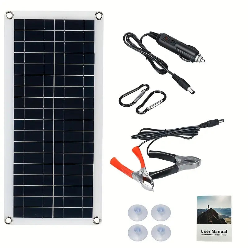 10W Solar Panel 18V Solar Cell 60A&100A Controller Solar Panels Outlet Shop