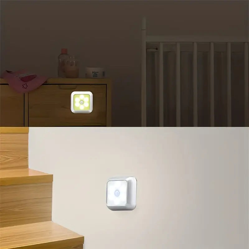 Motion Sensor Night Light, 6 LED Wall Lamp Sast Online