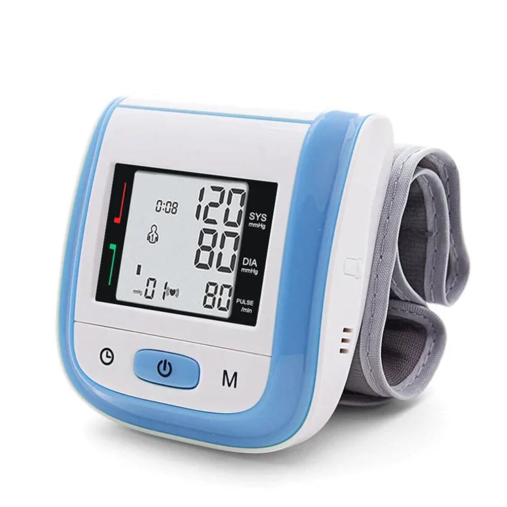 Digital Wrist Blood Pressure Monitor Heart Rate Pulse Meter Measure Clearance Pirce Sale