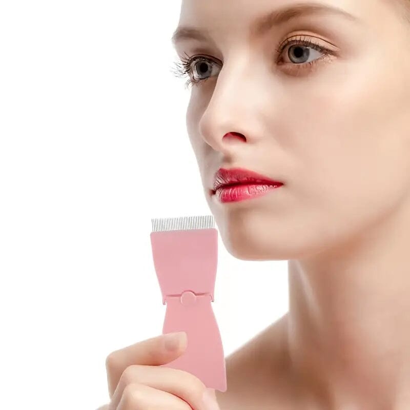 Single Foldable Steel Needle Eyelash Comb Cheap Exclusive