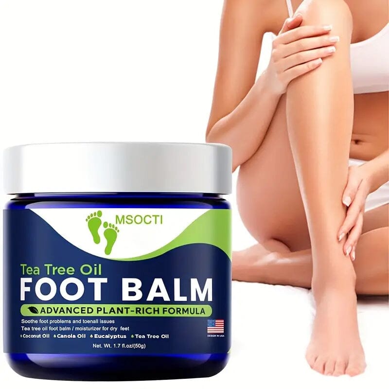 Tea Tree Oil Foot Balm Moisturizer for Dry Feet Outlet Choice