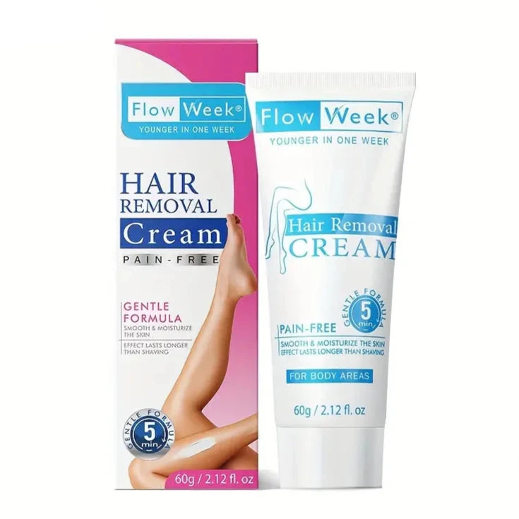 FlowWeek Painless and Irritation-Free Permanent Hair Removal Cream Manchester Great Sale Cheap Pice