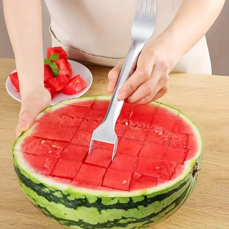 2-in-1 Stainless Steel Watermelon Slicer and Corer Best Sale Online