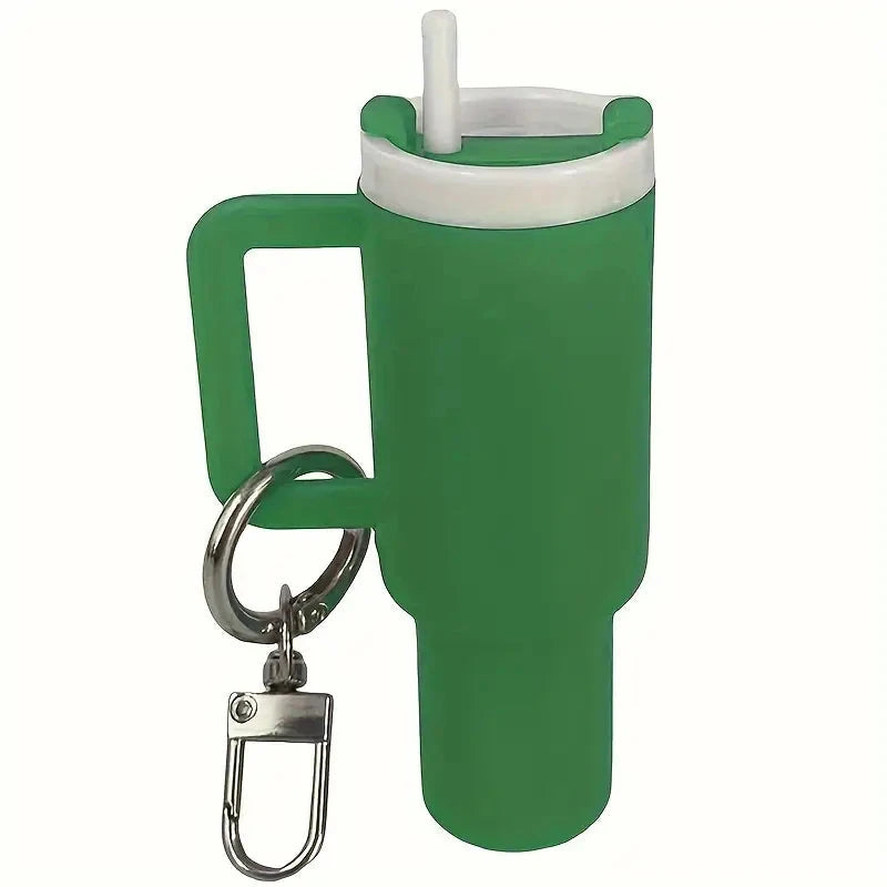 Mini Water Bottle Keychain - Street Style, Plastic Material Browse For Sale