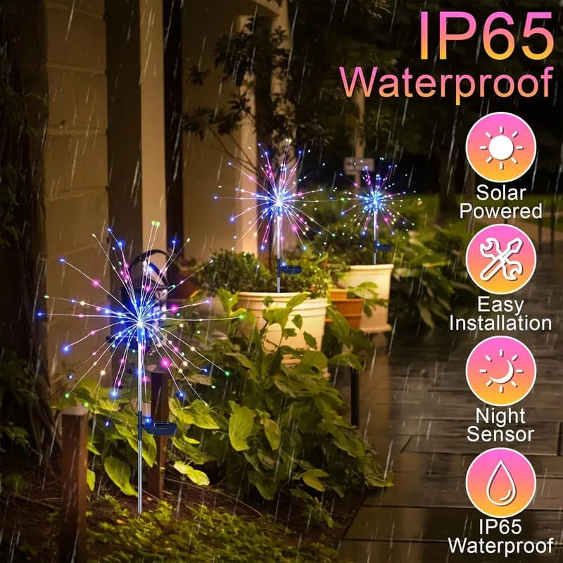 Solar-Powered Garden Lights with 60 LED and 8 Lighting Modes Great Deals Cheap Pice