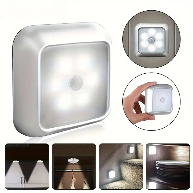 Motion Sensor Night Light, 6 LED Wall Lamp Sast Online