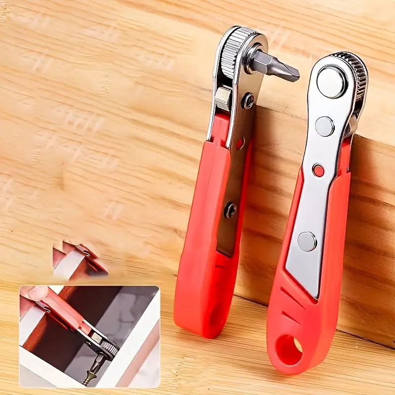 Ratchet Screwdriver Handles Narrow Spaces Free Shipping Fast Delivery