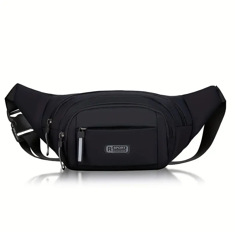 Large Capacity Crossbody Messenger Bag Fanny Pack with Reflective Zipper Strap Outlet Get To Buy