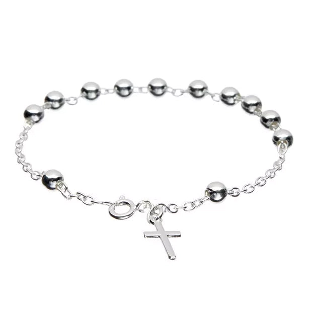 Sterling Silver Rosary Bracelet Buy Cheap Extremely