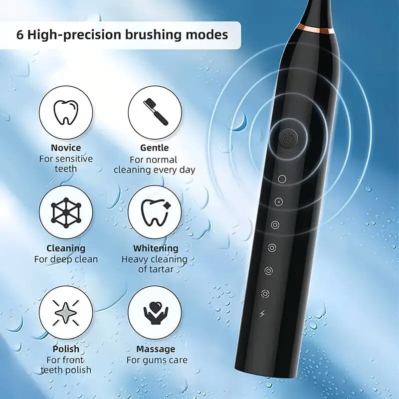 Sonic Electric Toothbrush with 6 Modes and Smart Timer Online Online Outlet Sale