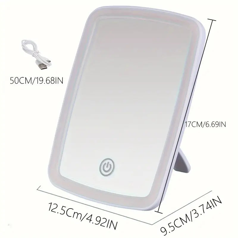 LED Makeup Mirror with Touch Sensor - 3 Color Lighting Modes Outlet 2025 Newest