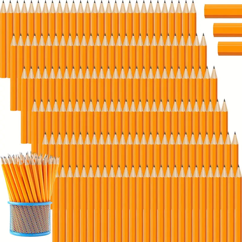 50-Pieces: 3.5 Hexagonal Golf Pencils - HB Yellow, Pre-Sharpened Cheap For Cheap