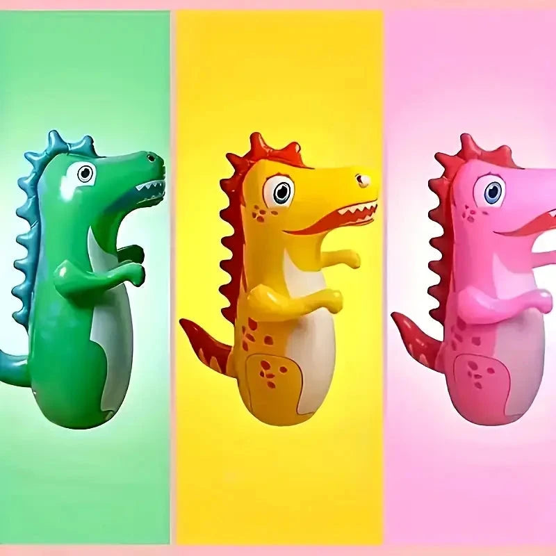 Inflatable T-Rex Punching Bag with Rebound Action Free Shipping Hot Sale
