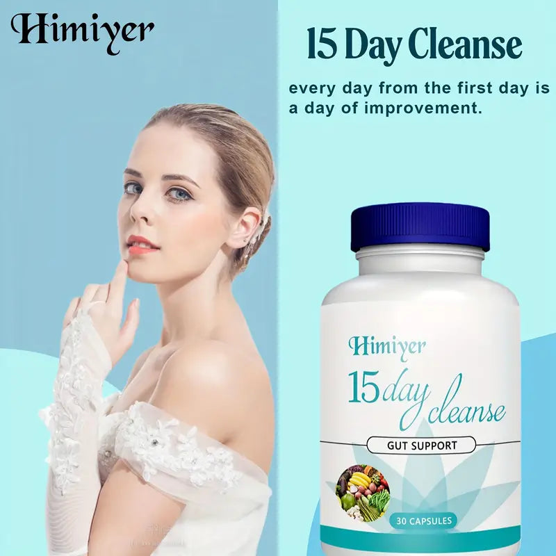 15 Day Cleanse - Probiotics, Potency Gut, Colon, Digestion Support Supplement Marketable Online