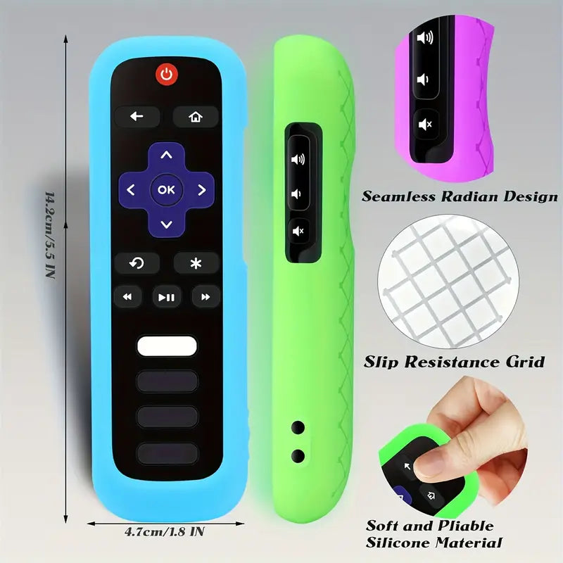 Glow-in-the-Dark Silicone Remote Cover With Lanyard Discount Ebay