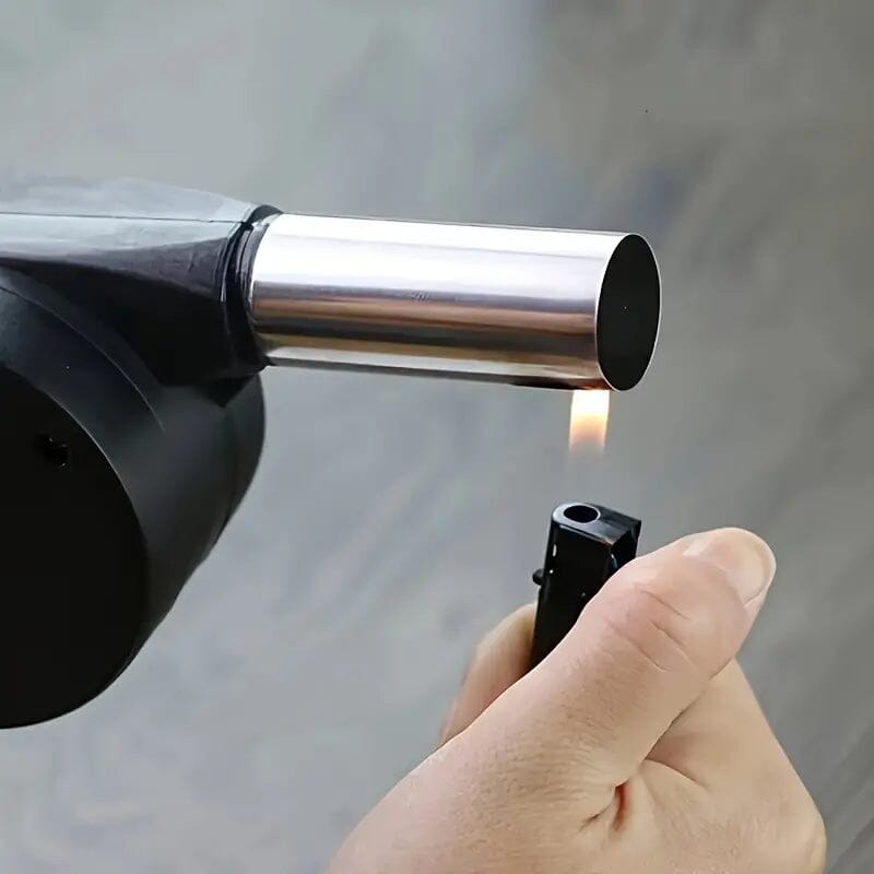 Portable Hand-Operated Blower for BBQ, Camping, and Fire Making Outlet For You