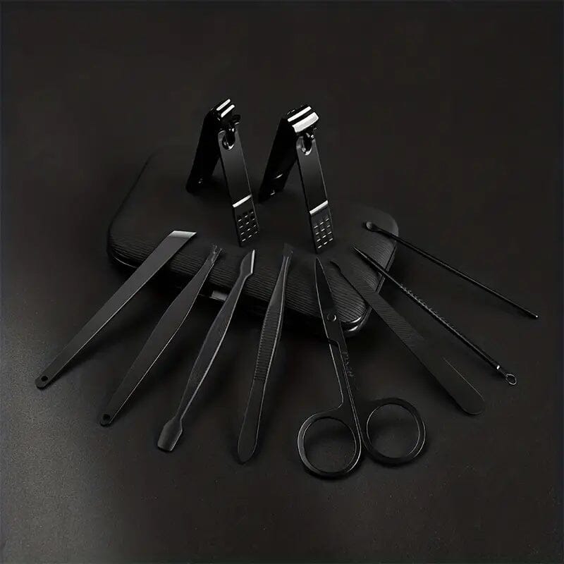 10-Piece Set: Ultra Sharp and Sturdy Nail Clippers Kit Marketable Cheap Pice