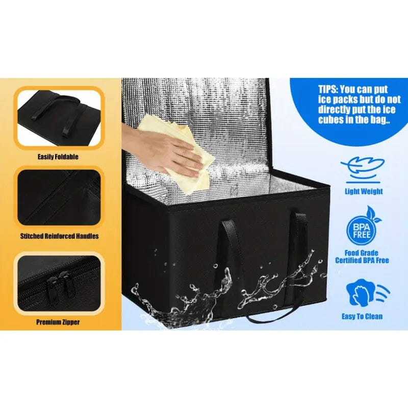 Large Capacity Insulated Food Cooler Bag Clearance Extremely