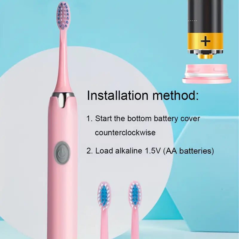 Battery Operated Toothbrush Kit with 6 Soft Bristles Largest Supplier Cheap Pice