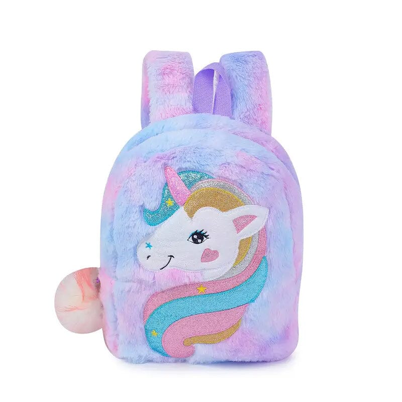 Tie-Dye Fabric Unicorn Shoulder Bag for Girls Sale Genuine