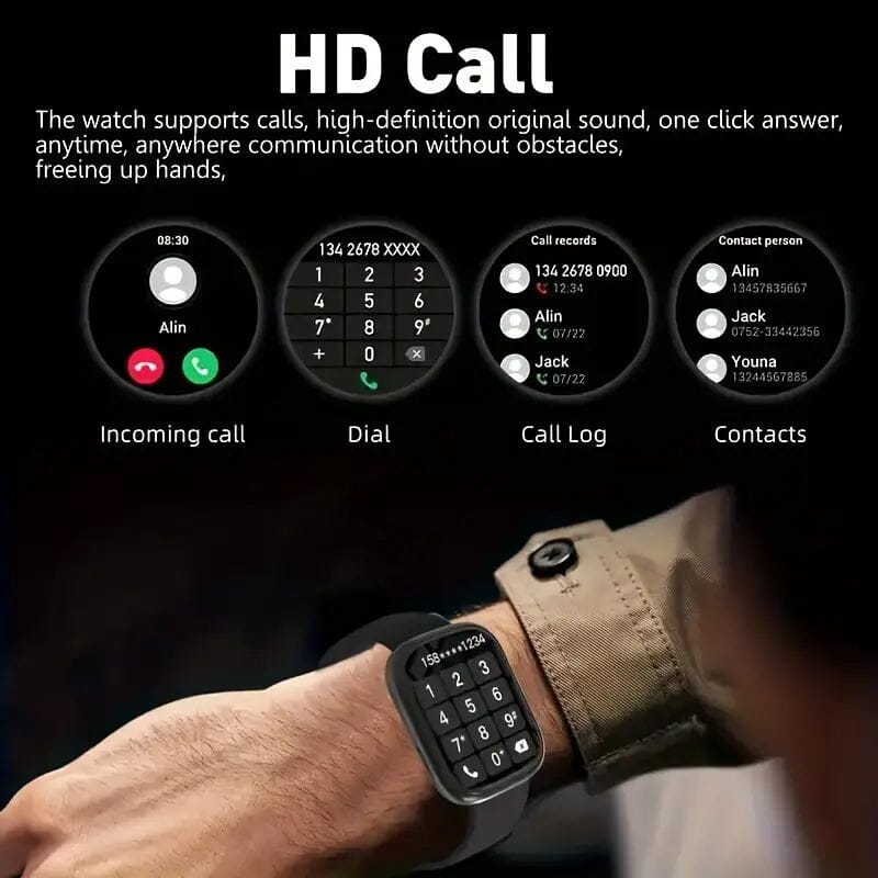 Touch Screen Dual Band Smartwatch Sale Fashion