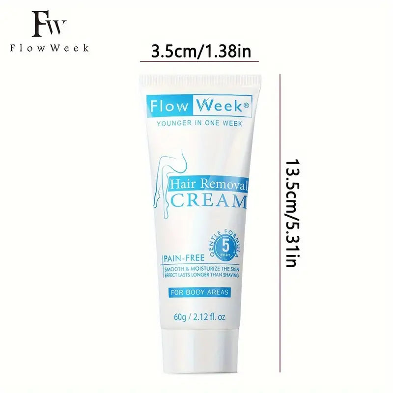 FlowWeek Painless and Irritation-Free Permanent Hair Removal Cream Manchester Great Sale Cheap Pice