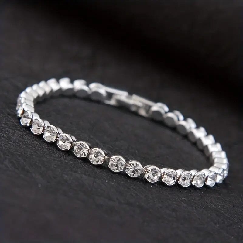 Elegant Rhinestone Tennis Bracelet Discount Sast