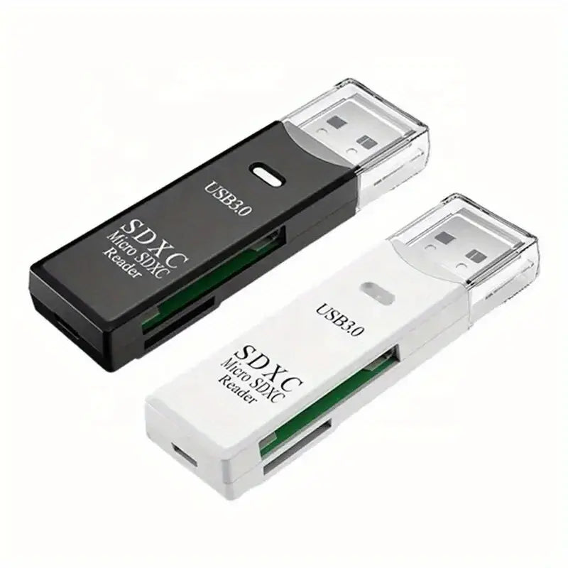 2-in-1 Multi Card Reader USB 3.0 Micro SD TF Card Memory Flash Drive Adapter Collections For Sale