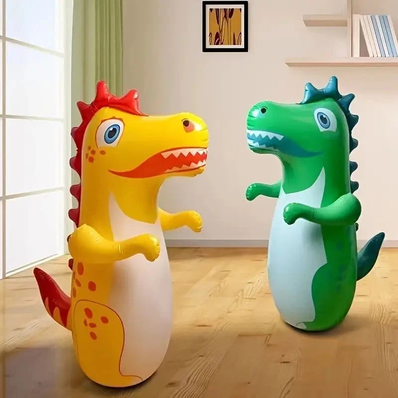 Inflatable T-Rex Punching Bag with Rebound Action Free Shipping Hot Sale