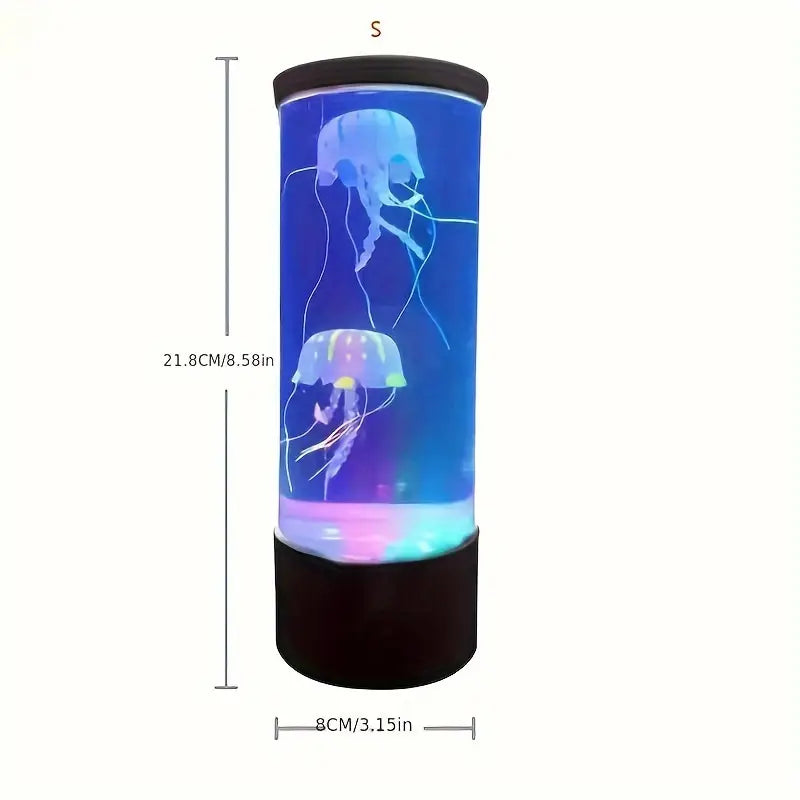 7 Jellyfish Lava Lamp Aquarium - Vibrant LED Lighting with 7 Dynamic Color Changing Settings Cheap Sale Collections