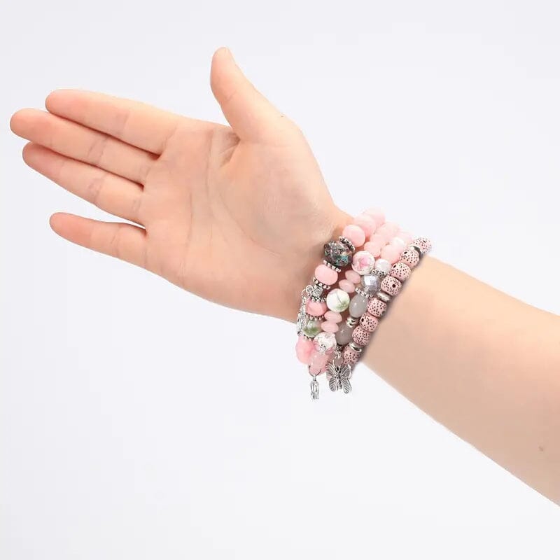 Bohemian Layered Beaded Bracelet Get To Buy Sale Online