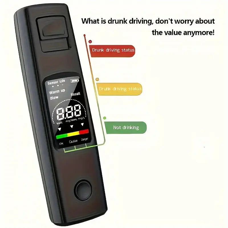 Portable Breathalyzer Alcohol Tester Free Shipping Low Cost