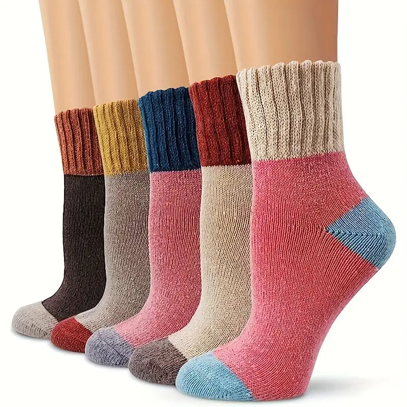 5-Pairs: Cold Resistant Thick Fuzzy Winter Socks Free Shipping Best