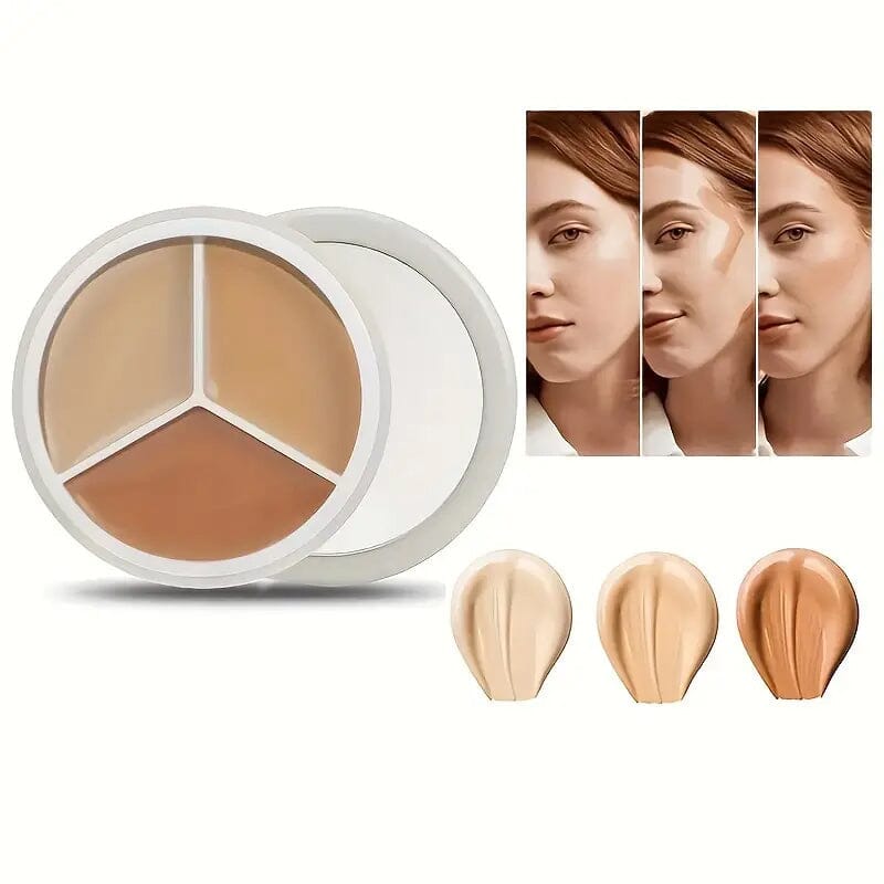 3-Shade Creamy Concealer Palette Cheap Lowest Pice