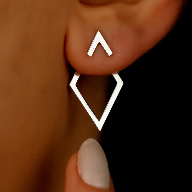 Geometric Stud Earrings Sale Wiki