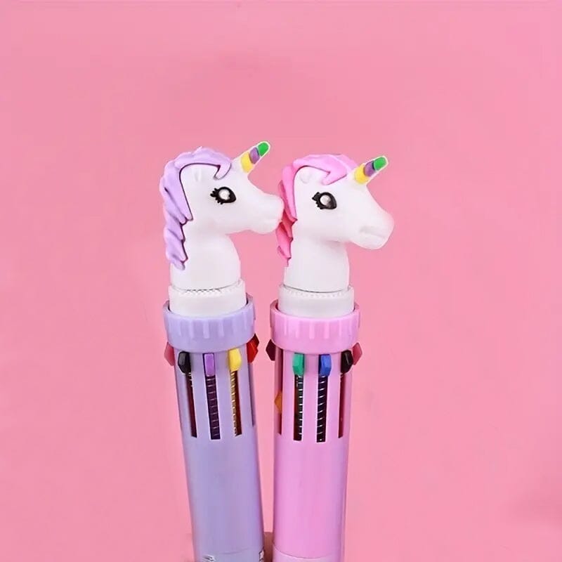 10 Color Ballpoint Pen Kawaii Stationery Cute Pen Order