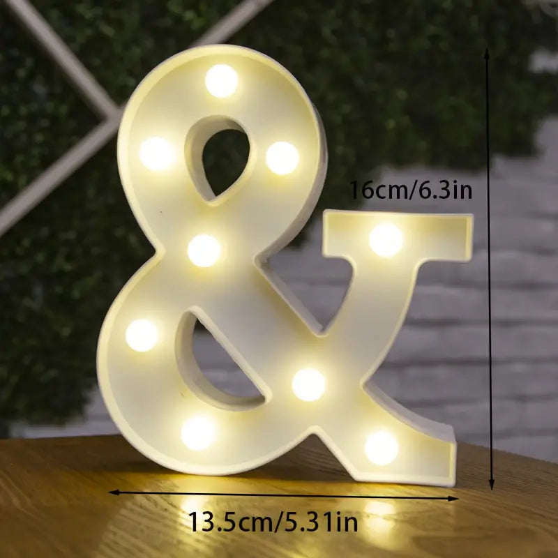 LED Alphabet Light Deals Online