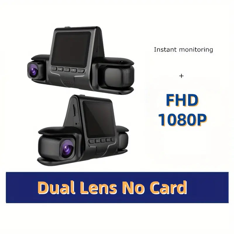 Car Dashcam Recorder, 2.0 Inch Screen Dual Lens HD Night Monitoring Mini Dash Cam Outlet Amazon