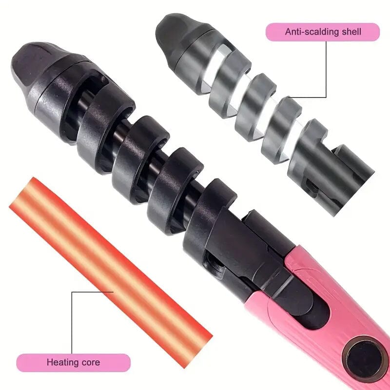 Spiral Curl Professional Hair Curling Wand Cheap With Credit Card