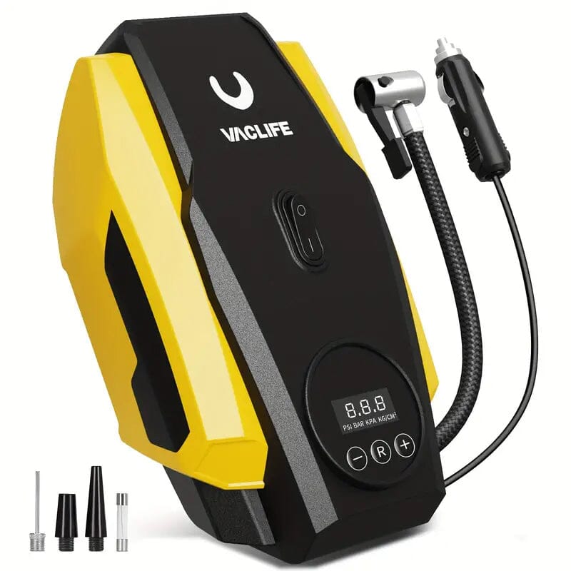 VacLife Tire Inflator Portable Air Compressor Low Cost Online