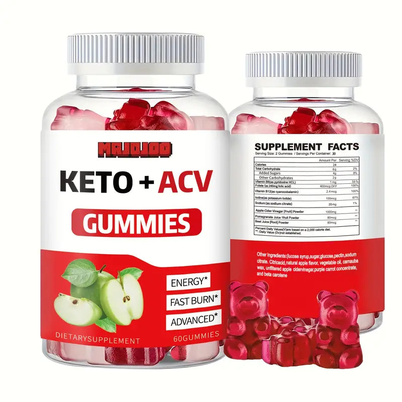 KETO +ACV Gummies Apple Cider Vinegar & B12 Authentic Online