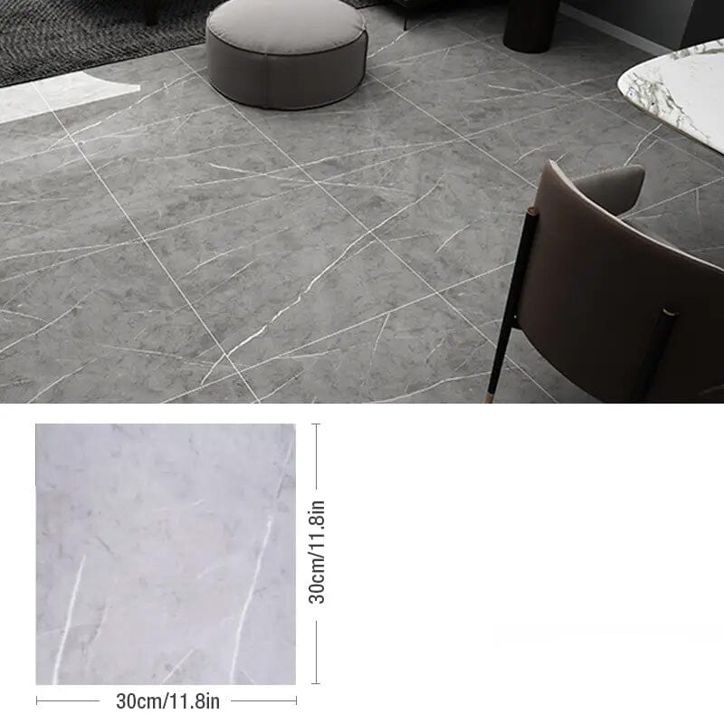 Simulated Thick Marble Tile Floor Self-adhesive Sticker Sale With Mastercard