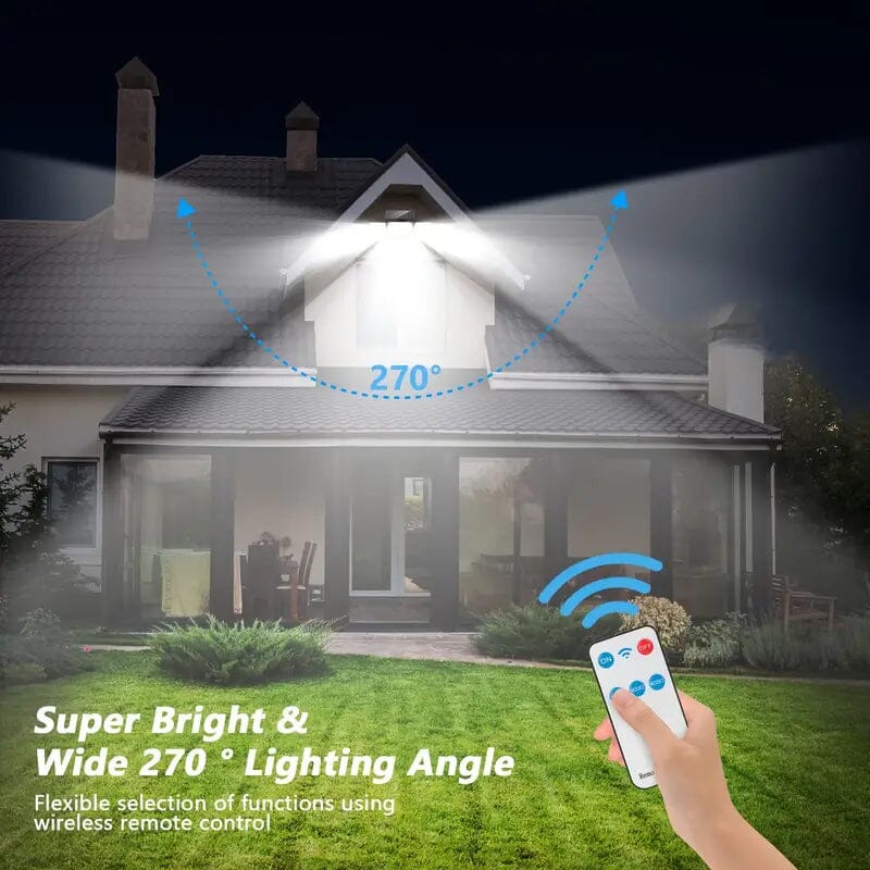 2-Pieces Set: Super Bright Solar Motion Sensor Outdoor Light Clearance Explore