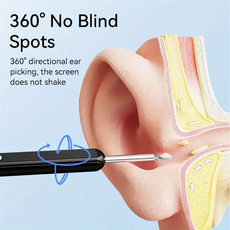 Ear Wax Removal Kit with Camera, Light and 6 Ear Spoons Sale Best Sale