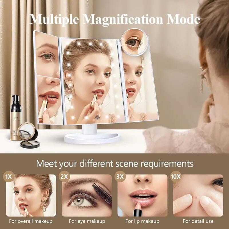 Cosmetic Mirror with Lights and 10X Magnification Sale Cheapest