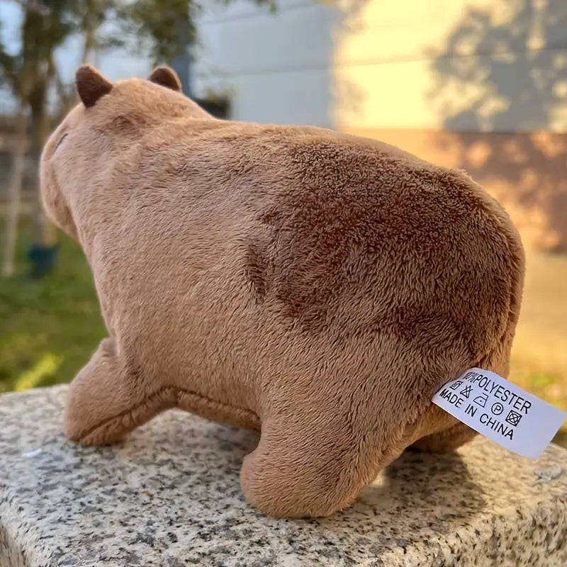 8.8 Inch Simulation Capybara Plush Toy, Lifelike Cute Stuffed Animal 2025 New